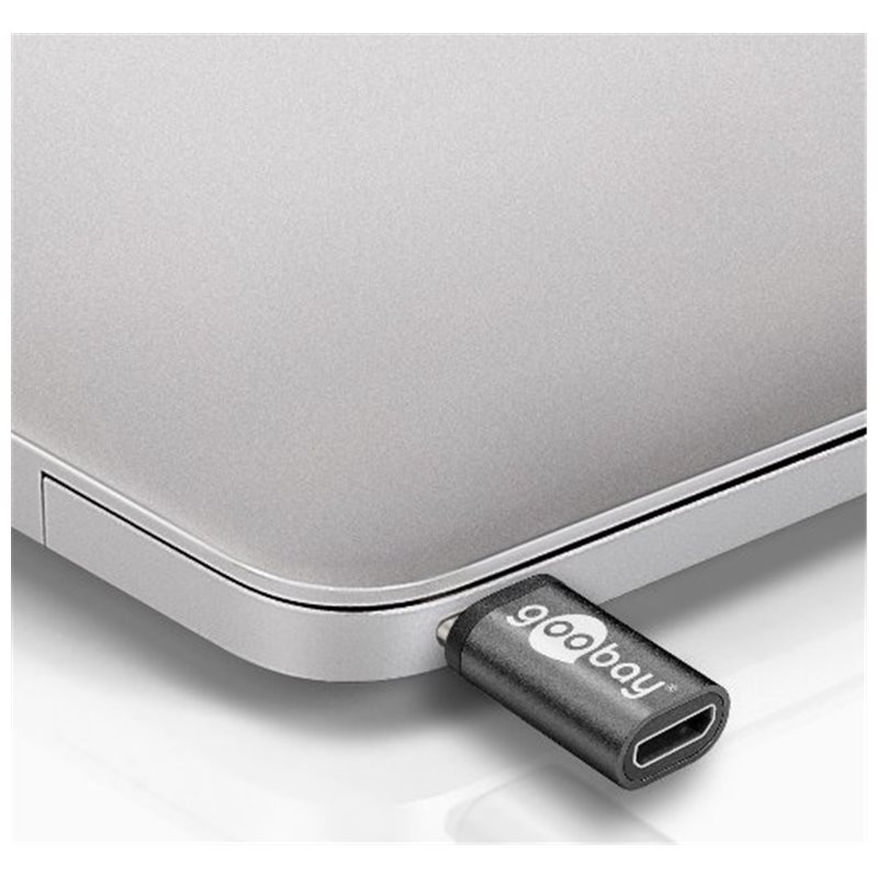 Bekijk afbeelding 2 van Goobay USB C (M) to USB 2.0 micro B (F) Adapter